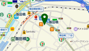 グローバル治療院 飯田橋店の地図画像