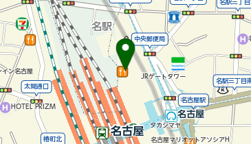 グローバル治療院/てもみん 名古屋JRゲートタワーの地図画像
