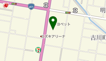 ゲオ 会津若松古川町店の地図画像