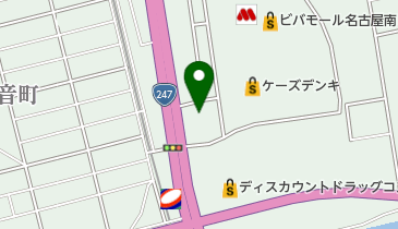 ゲオ 道徳店の地図画像