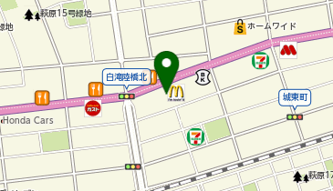 ゲオ 大分高城店の地図画像