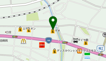 ゲオ 光店の地図画像