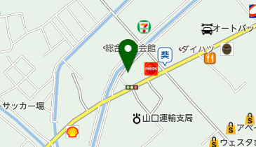 ゲオ 山口湯田店の地図画像
