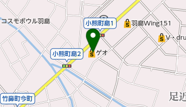 ゲオ 岐阜羽島店の地図画像