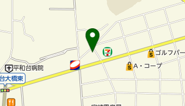 ゲオ 宮崎平和台店の地図画像