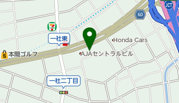 ゲオ 一社店の地図画像