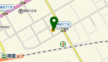 ゲオ 根室店の地図画像