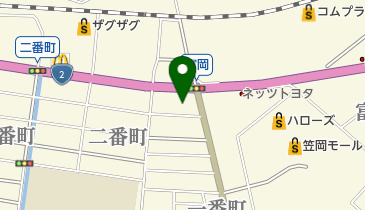 ゲオ 笠岡店の地図画像