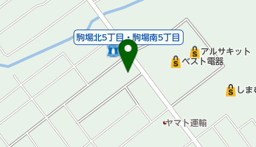 ゲオ 網走店の地図画像
