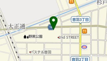 ゲオ 一宮音羽店の地図画像