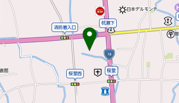 ゲオ 更埴店の地図画像
