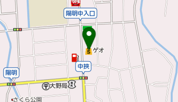 ゲオ 大野店の地図画像