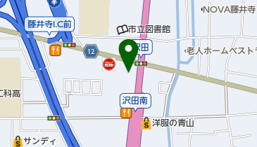 ゲオ 藤井寺インター店の地図画像