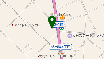 ゲオ 大村店の地図画像