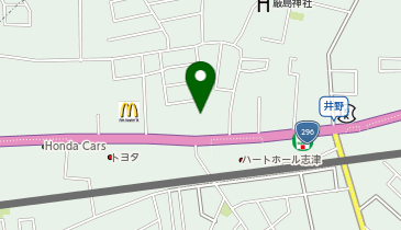 ゲオ 佐倉志津店の地図画像