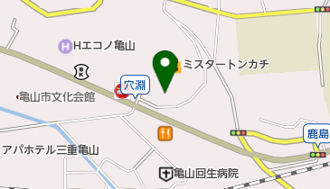 ゲオ 亀山エコー店の地図画像