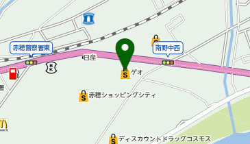 ゲオ 赤穂店の地図画像