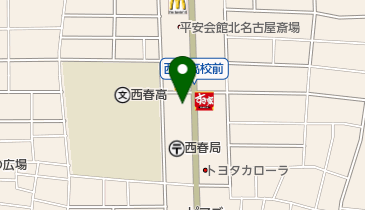 ゲオ 西春店の地図画像