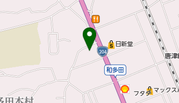 ゲオ 和多田店の地図画像