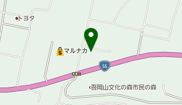 ゲオ 高知南国店の地図画像