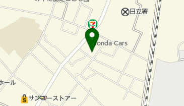 ゲオ 日立本宮店の地図画像