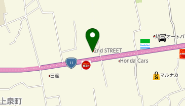 ゲオ 新居浜店の地図画像