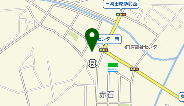 ゲオ 田原店の地図画像