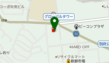 ゲオ 別府青山店の地図画像