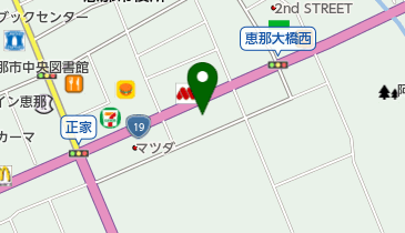 ゲオ 恵那店の地図画像