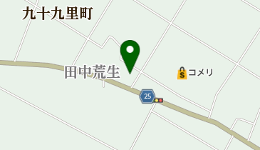 ゲオ 九十九里店の地図画像