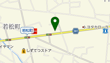 ゲオ 島田店の地図画像