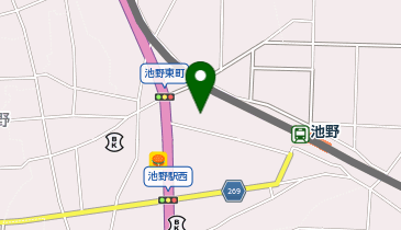 ゲオ 池田店の地図画像