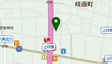 ゲオ 岐南店の地図画像