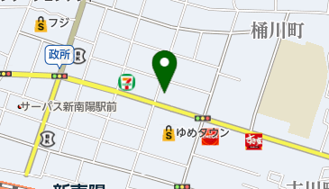 ゲオ 新南陽店の地図画像