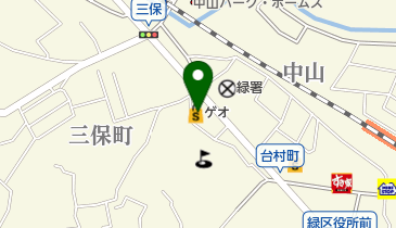 ゲオ 横浜中山店の地図画像
