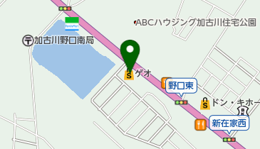 ゲオ 東加古川店の地図画像