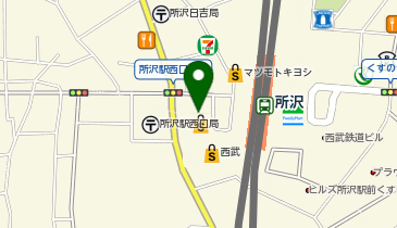 ゲオ 所沢駅前店の地図画像