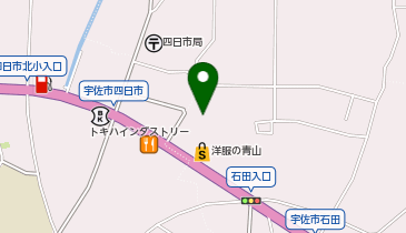 ゲオ 宇佐店の地図画像