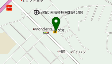 ゲオ 石岡店の地図画像