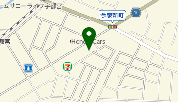 ゲオ 宇都宮今泉店の地図画像