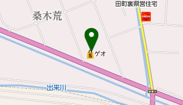 ゲオ 涌谷店の地図画像