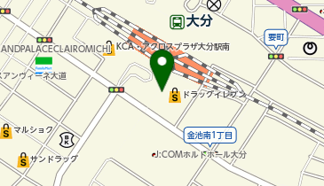 ゲオ アミュプラザおおいた店の地図画像
