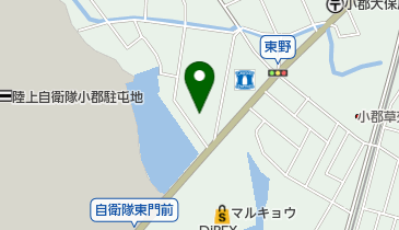 ゲオ 小郡店の地図画像