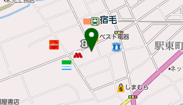 ゲオ 宿毛店の地図画像