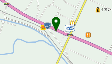 ゲオ 菰野店の地図画像