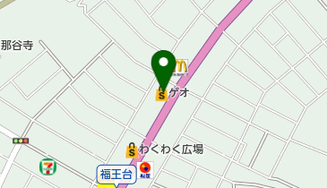 ゲオ 袖ケ浦店の地図画像