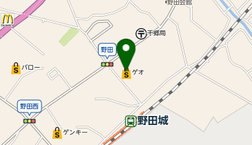 ゲオ 新城店の地図画像