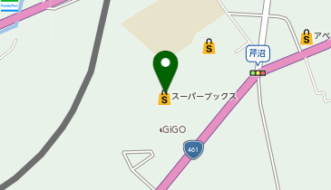 ゲオ スーパーブックス今市店の地図画像