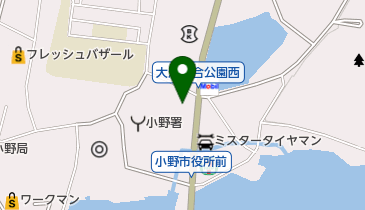 ゲオ パルネット小野店の地図画像