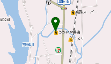 ゲオ うかいや書店島田店の地図画像